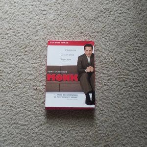 Monk Season 3 DVD